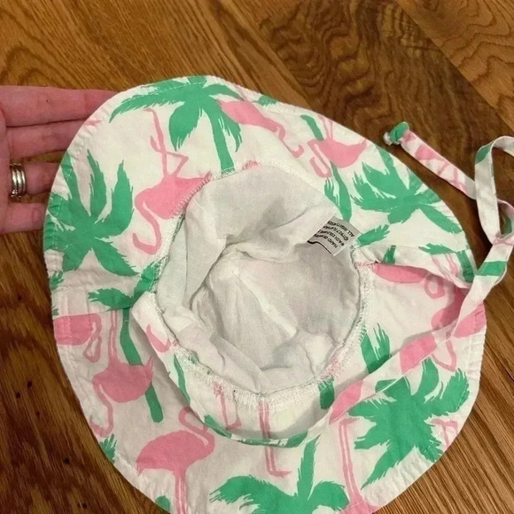 UPF 50+ The Flap Happy Floppy Baby Hat size Small - Picture 4 of 7